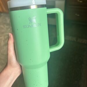 Stanley Mint Green Travel Tumbler
